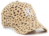 NY Yankees Clean Up Adjustable Cap - Cheetah Print Dad Hat