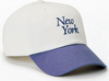 NY Yankees Foundation Script - Lavendar 2-Tone Clean Up Adjustable Cap