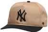 NY Yankees Hitch Adjustable Cap - Khaki/Navy Snapback Hat