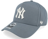 NY Yankees Offside Adjustable Cap - Charcoal Snapback Hat - front