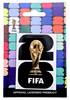 FIFA World Cup 2026 CanMexUSA Magnet - Black
