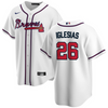 Raisel Iglesias Youth Jersey - Atlanta Braves Replica Kids Home Jersey