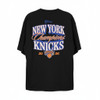 NY Knicks 2026 NBA Champions Two-Hit Adult T-Shirt - Back