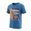 NY Knicks 2026 NBA Champions State of Mind Adult T-Shirt - Blue