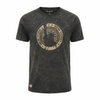 New York Vintage Liberty Seal Washed T-Shirt - Charcoal