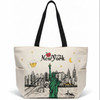 New York Statue of Liberty Cityscape Tote Bag