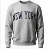 New York Varsity Crewneck Sweatshirt - Grey/Navy