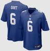 Jaxson Dart Jersey - Blue NY Giants Adult Nike Game Jersey