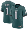 Jalen Hurts Jersey - Teal Philadelphia Eagles Adult Nike Game Jersey