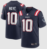 Drake May Jersey - Navy NE Patriots Adult Nike Game Jersey