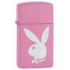 Slim Playboy Pink Pink Matte Zippo