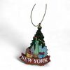 NYC Christmas Tree with Skyline