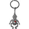 I Love NY Skeleton Keychain