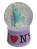 I Love NY Purple 65mm Snowglobe