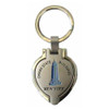 Empire State Building Heart Shaped Keychain