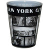 NY Black & White Windows Shotglass