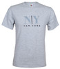 Gray NY/ New York T-Shirt