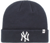 NY Yankees Navy Cuff Knit Hat