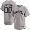 NY Yankees Limited Personalized Road Jersey