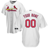 St Louis Cardinals Replica Personalized Home Jersey