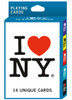 I Love NY In 14 Colors Playing Cards