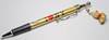 I Love NY Gold Pen with Teddy Charm