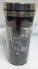 NYC Black & White Sights Travel Mug