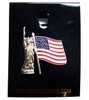 Lady Liberty with Flag Pin