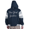 NY Yankees Pro Player Lightweight Full-Zip Jacket - back