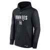 NY Yankees AC Therma Fleece Hooded Sweatshirt - front