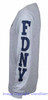 FDNY Full Chest And Sleeve LS Tee - Grey - sleeve view