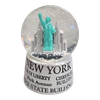 NYC Landmarks White 45mm Snowglobe