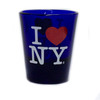 I Love NY Cobalt Blue Shot Glass