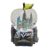 NY Skyline and Bridge Apple Shaped 45mm Snowglobe