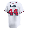 Hank Aaron Jersey - Atlanta Braves Limited Adult Home Jersey - back