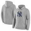 NY Yankees Forged Grey Legacy Pullover Hoodie