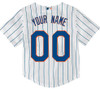NY Mets Replica Personalized Kids Home Jersey - back