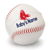 Boston Red Sox Personalized Baseball Pillow