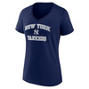 NY Yankees Heart and Soul Ladies T-Shirt - Navy
