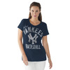 New York Yankees Major League Scoopneck Ladies T-Shirt