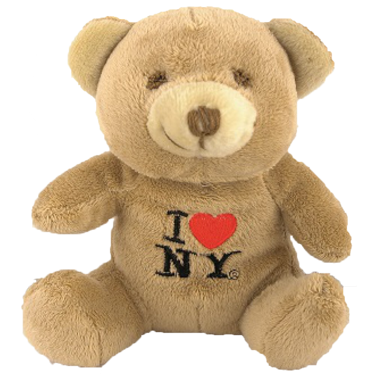 I Love NY Brown Small Sized Plush Teddy Bear