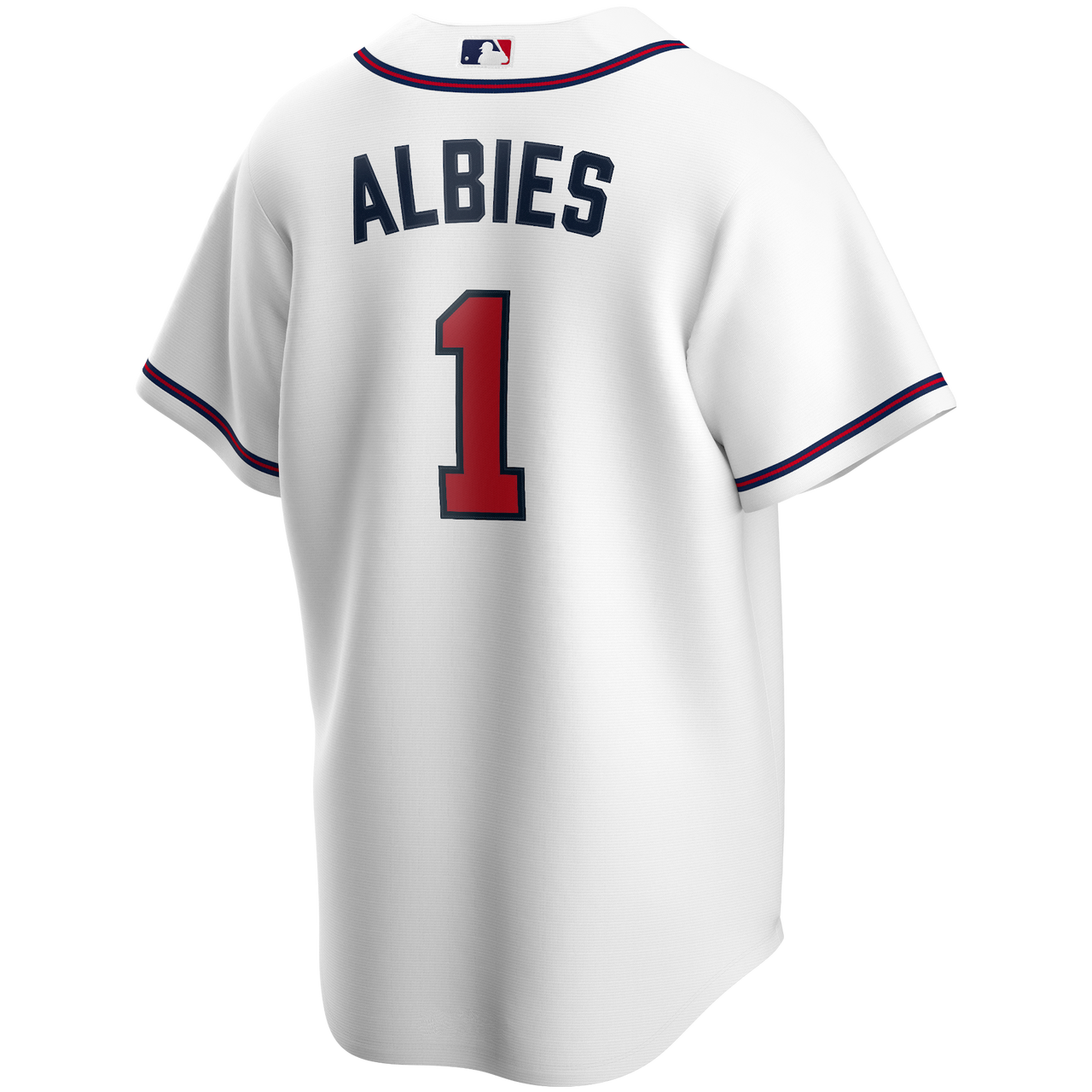 Ozzie Albies Youth Jersey Atlanta Braves Replica Kids Home Jersey