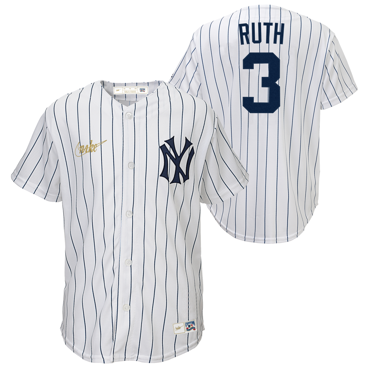 Babe Ruth Youth Jersey - Official Ruth Kids Jersey by Nike