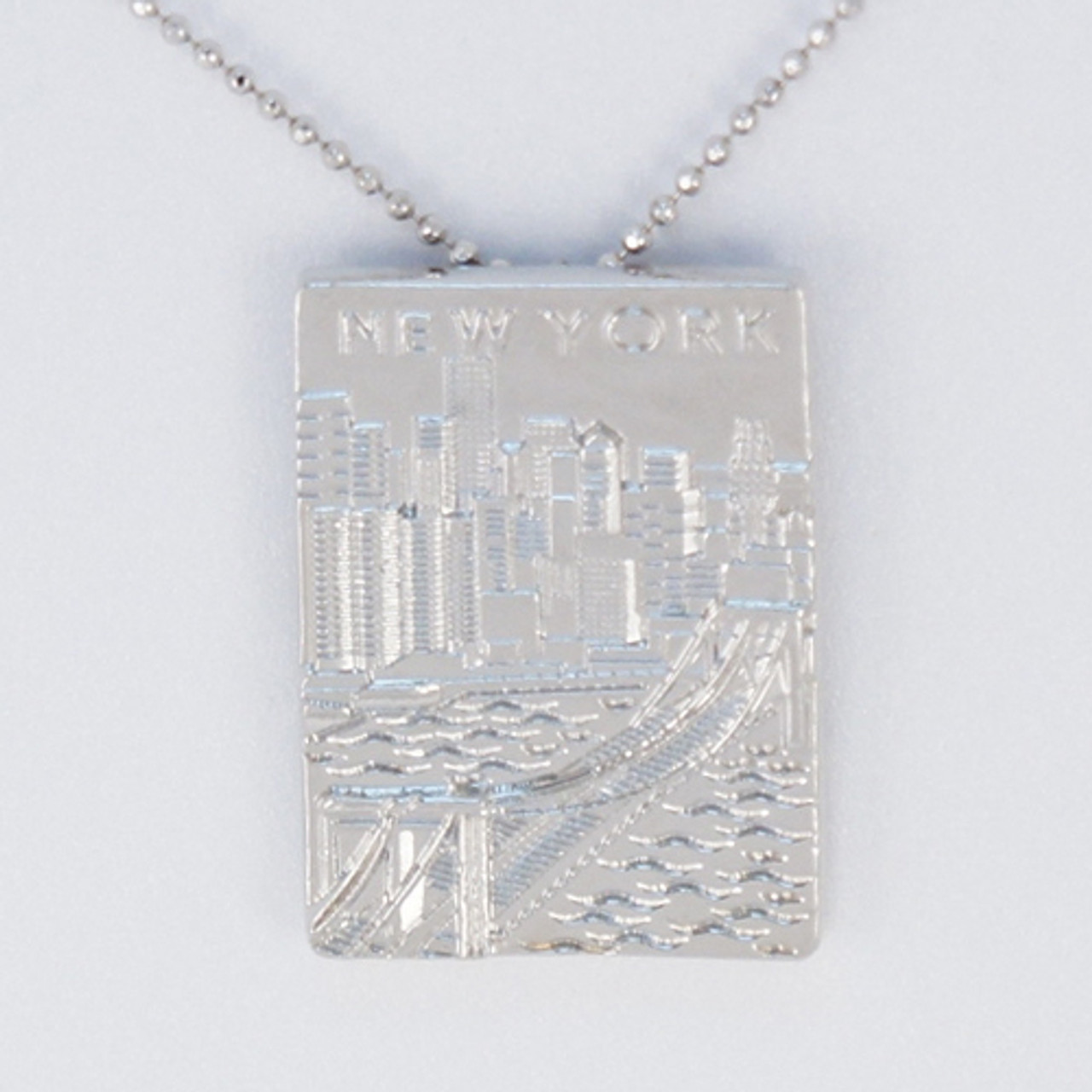 NY Skyline Necklace