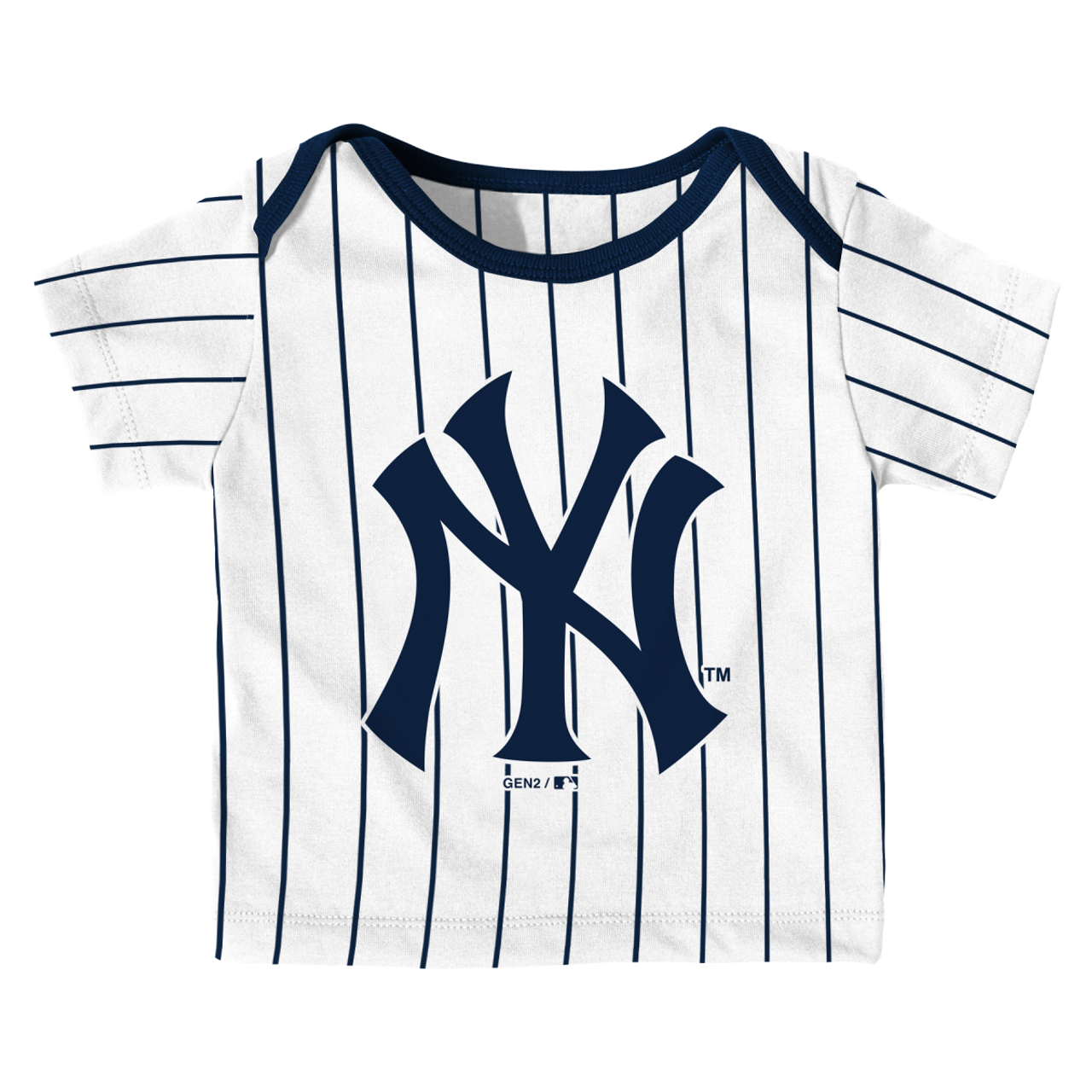 New York Yankees Tee MLB Aaron Judge Homerun All Rise 100% Cotton Navy  T-Shirt
