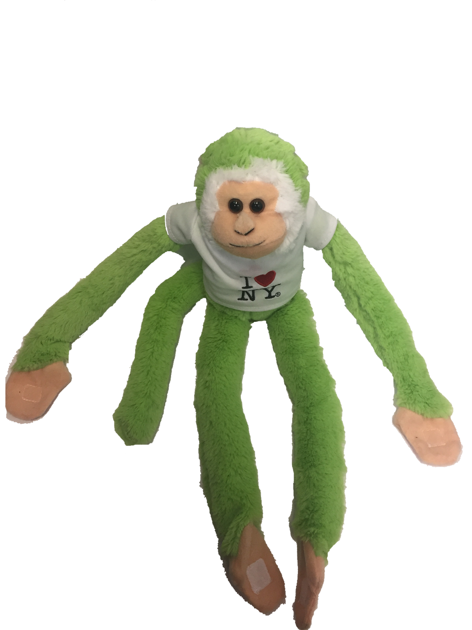 green monkey plush toy