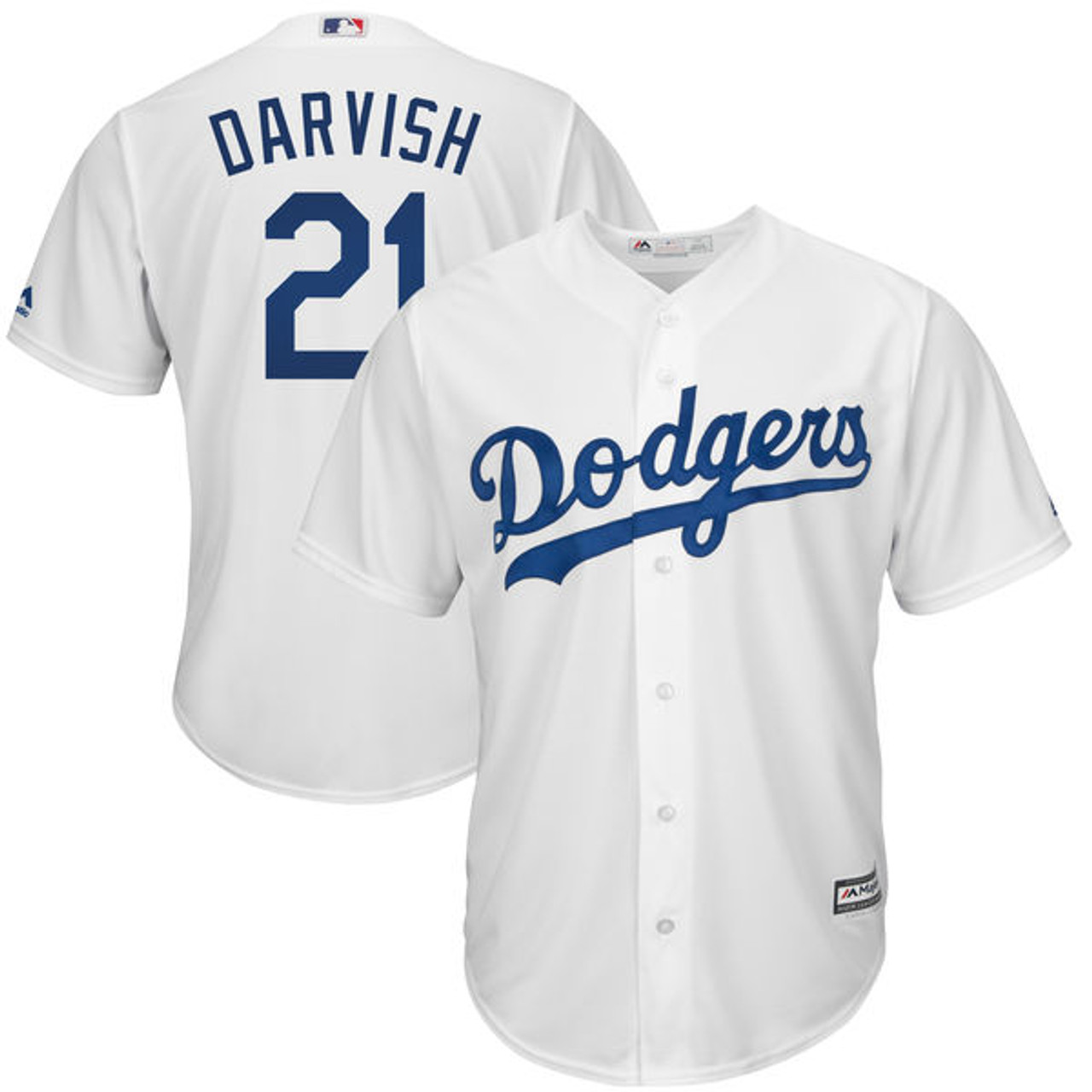 La dodgers mlb jersey lids