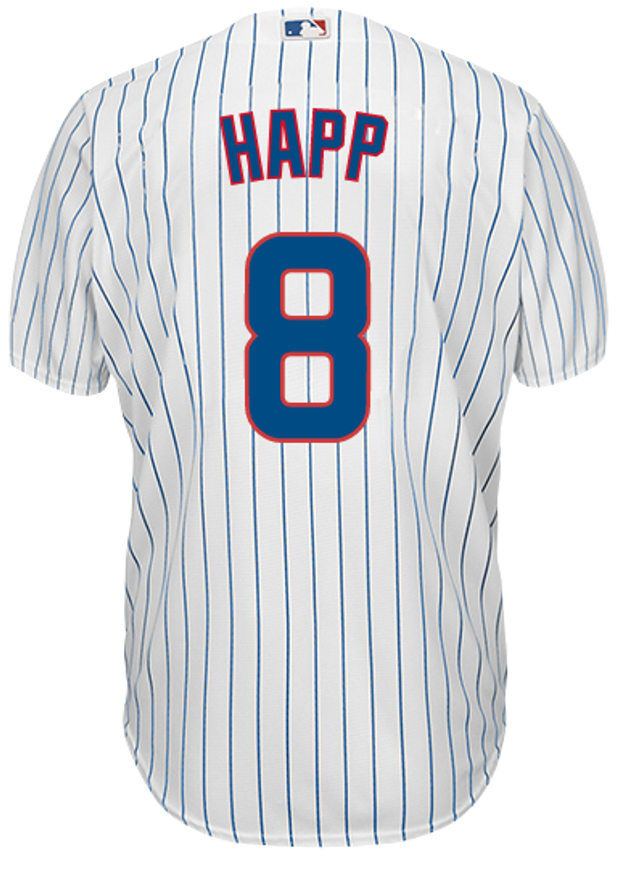 2021 All-Star Game Chicago Cubs White Home Replica Ian Happ Jersey