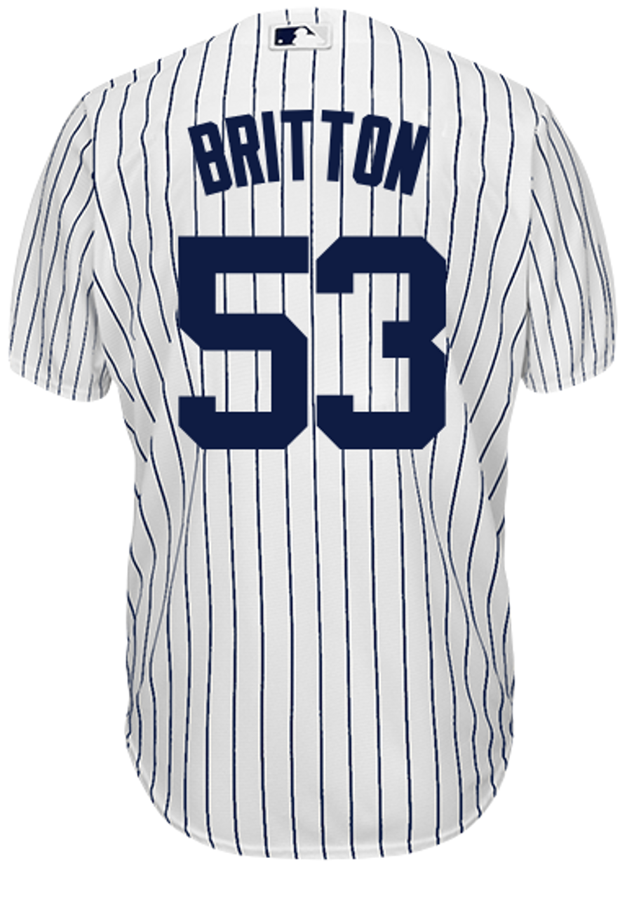 NY Yankees Replica Personalized Home Jersey