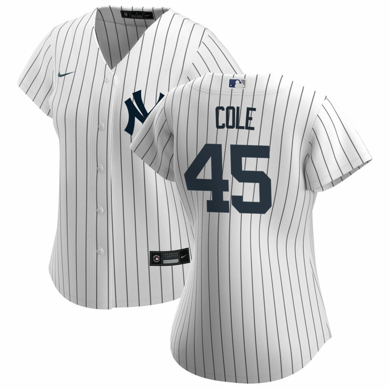 Gerrit Cole New York Yankees Fanatics Authentic Game-Used #45 Gray Jersey  vs. Miami Marlins on